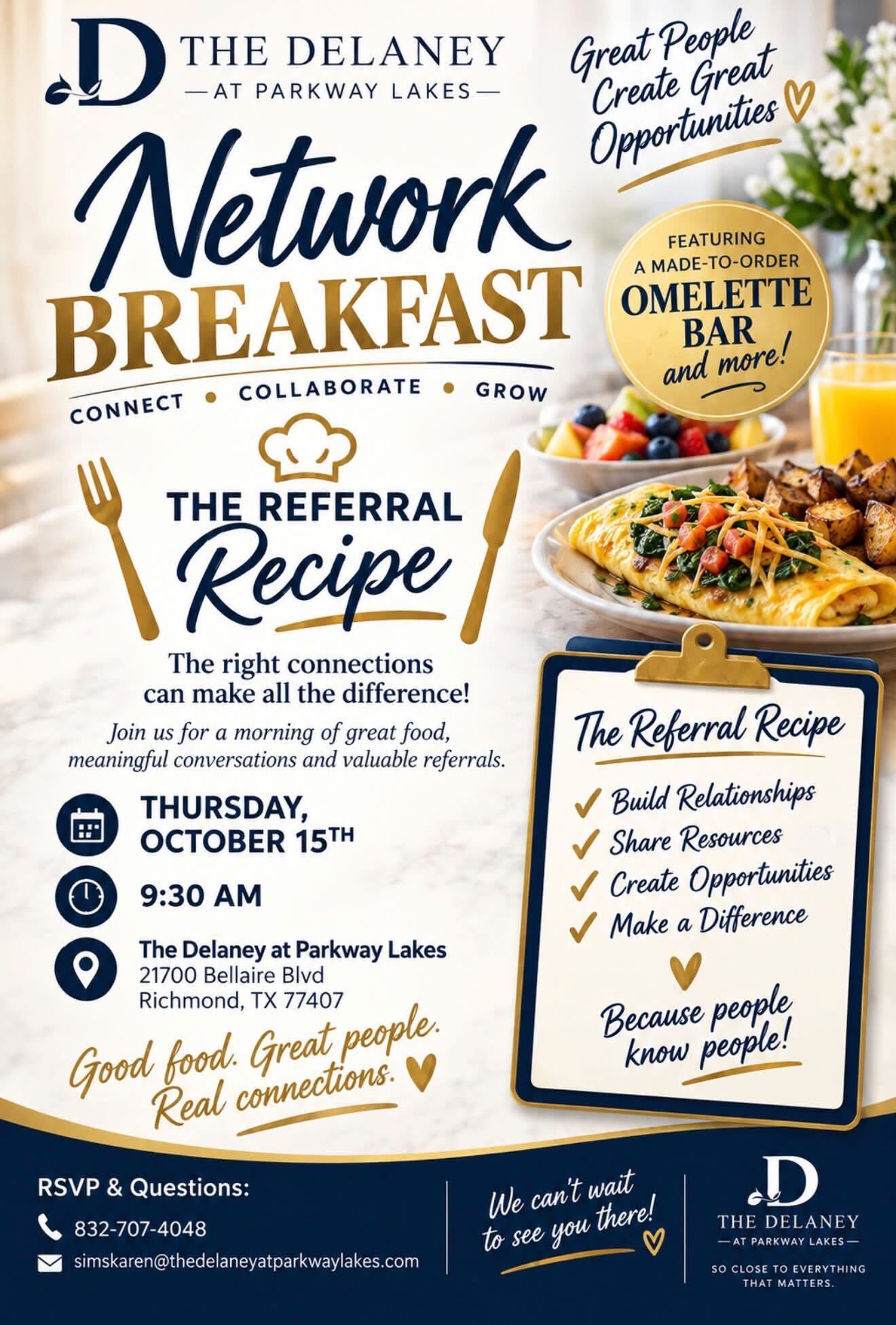 The Delaney Network Breakfast — The Referral Recipe