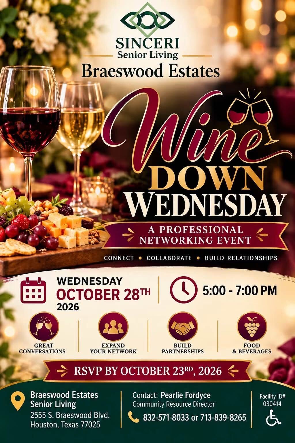 Braeswood Estates Wine Down Wednesday